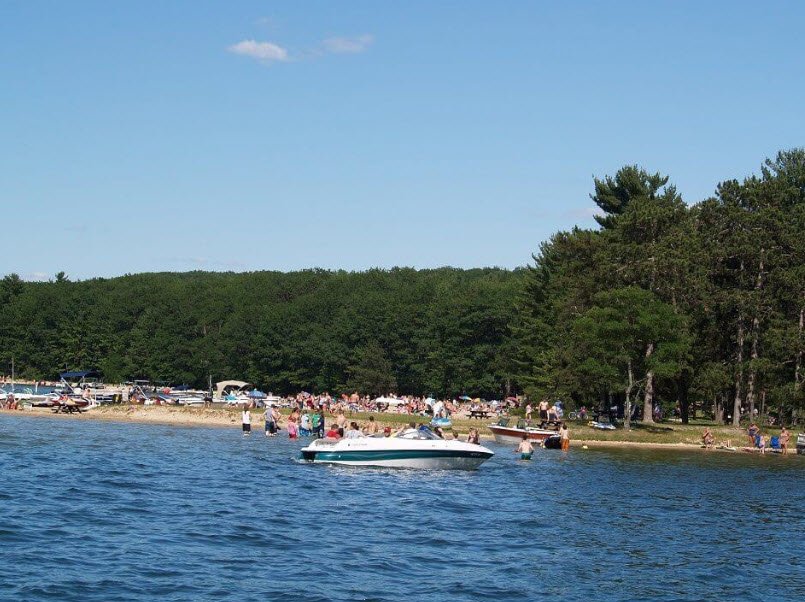 Otsego Lake State Park, Michigan, USA